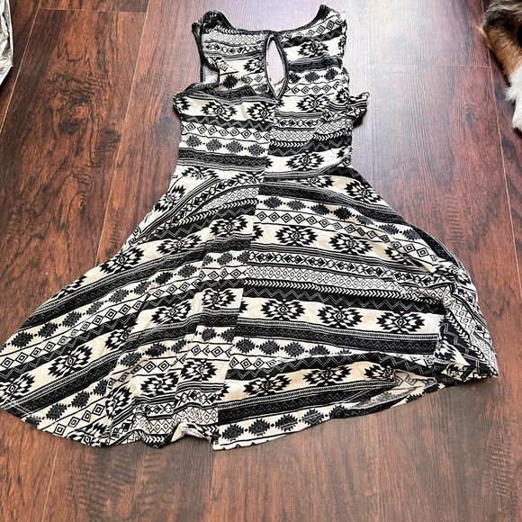 Aztec print skater dress, size small - Picture 2 of 3